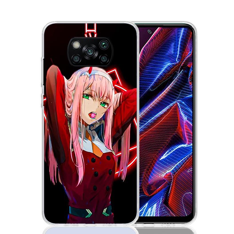 Darling In The FranXX Anime Phone Case For Xiaomi Poco X7 X6 X5 Pro F7 Ultra Redmi 15C 15 13 13C 12 12C 10 10A 10C 9 9A 9C 9T Co