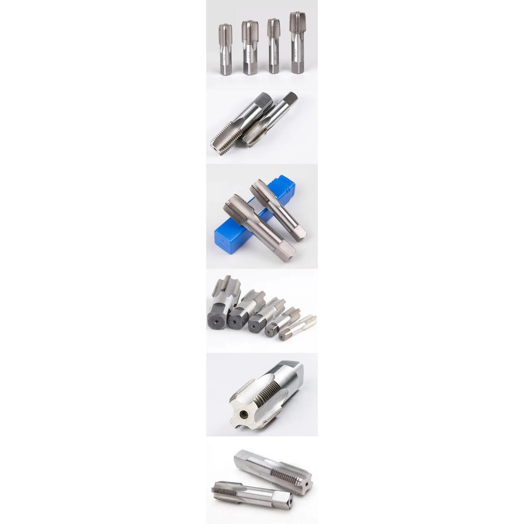 Taraud à tuyau HSS 1/16 1/8 1/4 3/8 1/2 3/4 1.1/4 1.1/2 1 pouce 2 pouces Taraud à vis métrique Outils à fileter G ZG Z RP RC NPT PT BSP NPSF NPTF Thread Lock3