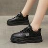 Fashion Simple Design Women Platform Sneakers Fashion Comfortable Lace-up Small White Shoes Student Board Shoes Non Slip Vulcanized Shoe