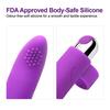 Dildo Vibrator Silicone Finger Sex Toy Shape G Massager  Stick Spot