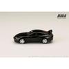 HJ64 1/64 Scale Toyota Supra RZ (JZA80) with Active Spoiler Parts, Black, Finished Product