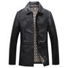 Business Casual Leather Jacket Men's Collar Plus Size Leather Jacket Jacket