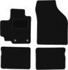 Black Velour Floor Mats For: Suzuki Celerio Hatchback (2014-)