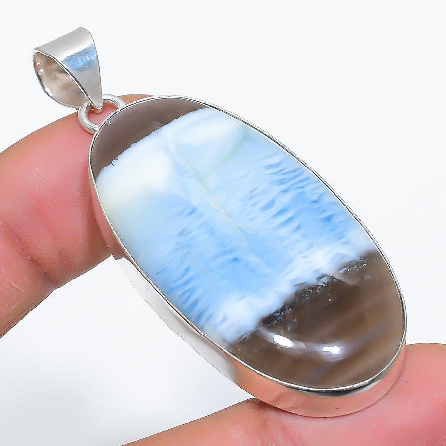 

Owhyee Opal Gemstone Handmade 925 Sterling Silver Jewelry Pendant 2.36 SU-9924