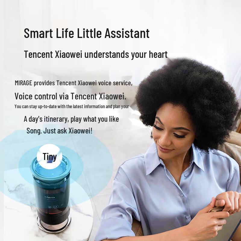 Cleer MIRAGE Curved Screen Smart Speaker, Rolls-Royce Edition