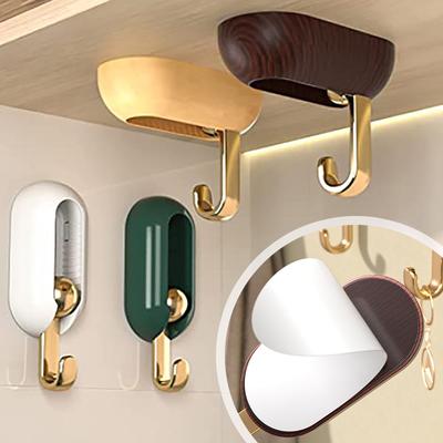 Hook, Strong Adhesive, Wall Mounted, Load-bearing, Traceless, Hook Attached, Wall Perforated, Hook Attached, Hook Attached