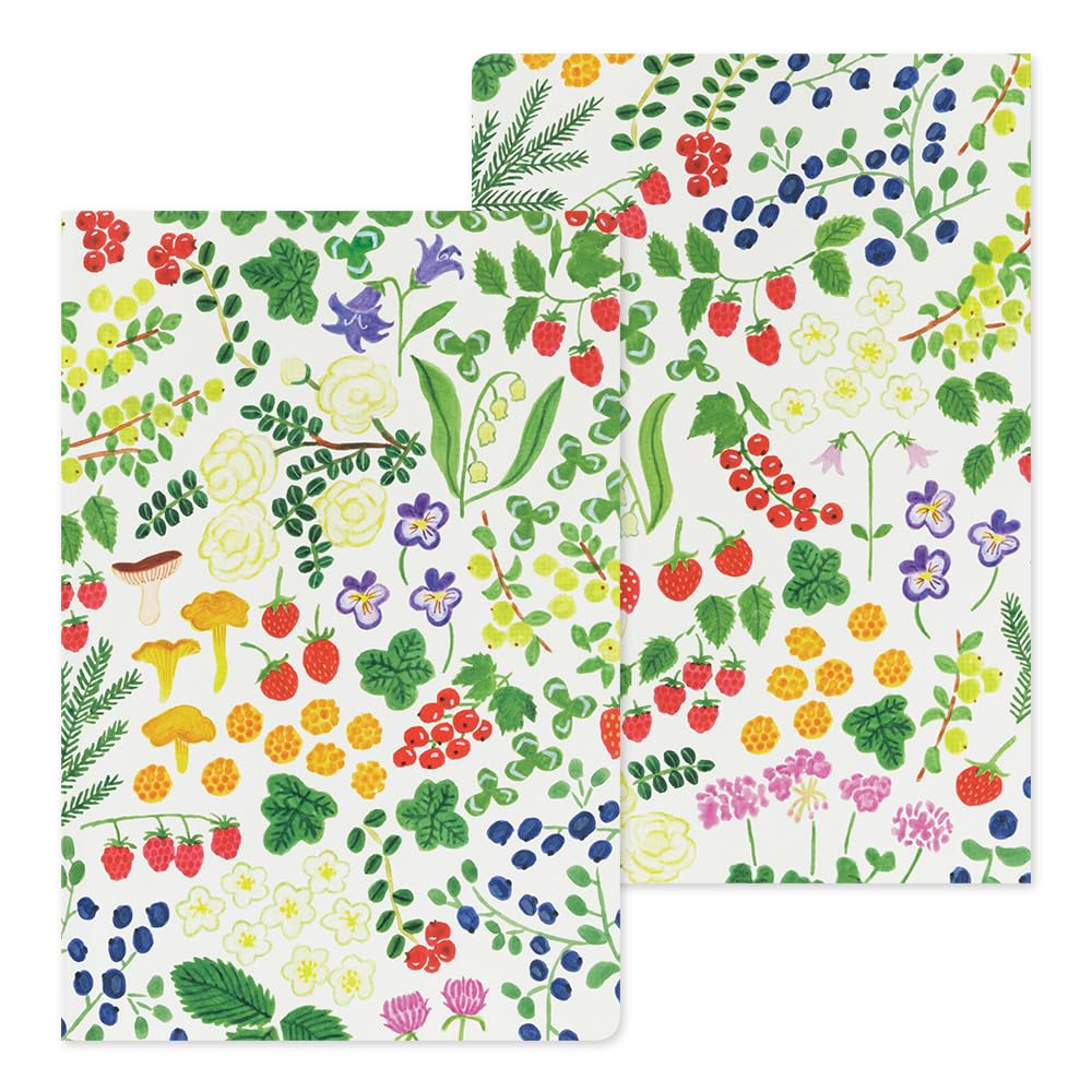 Midori Nordic 1535 4006 Notebook, Yurulog, Pattern, B6,