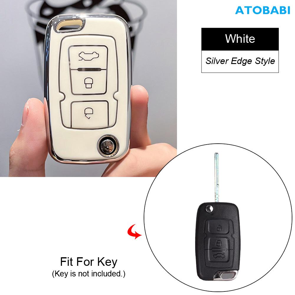 Tpu Car Key Cover Skin For Geely Emgrand 7 Ec7 X7 7-Rv Ec7-Rv Ec715 Ec718 Rv Remote Fobs Shell Cases Auto Accessories