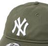 New Era 9TWENTY Baseball Team LA Soft Cross Adjustable Hat Free NY Cap, 920, Yankees/Dodgers, Baseball, NYY, Strap, (JP, Alphabet, Size, Olive) [Used]