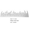 Template Mould Anti-shock Wide Usage Carbon Steel Mini Grass Lawn Border DIY Cutting Die for Scrapbook
