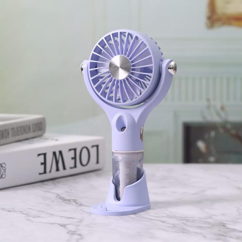 Portable Mini Handheld Spray Fan with 100 Adjustable Levels of Speed and Small Size Fan