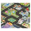 Baby Play Mat City Traffic Road Map Mat Carpet City Car Parking Lot Roadmap Traffic Signs Baby Climbing Playing Mat Game