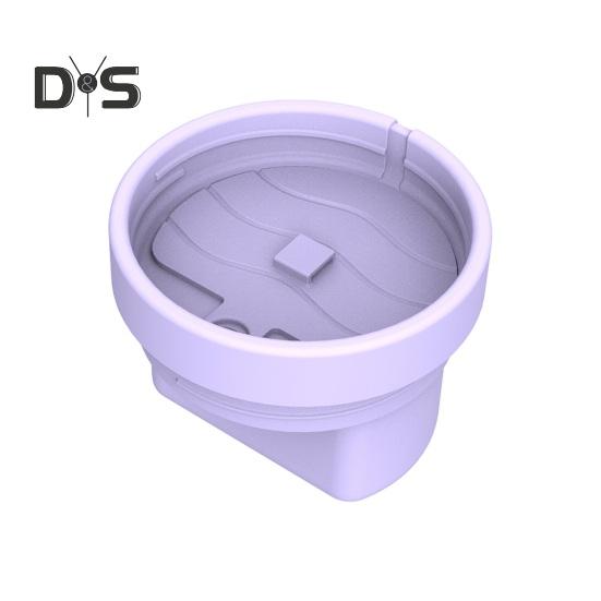 

Силиконовый стаканчик для мороженого для стакана 40 унций, многоразовая инновационная чаша для мороженого, премиальный силиконовый контейнер для игр, фильмов и путешествий A фиолетовый