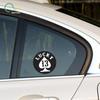 Four-leaf Clover Lucky LUCKY Car Side Window Glass Body Sticker Interior Cover Scratch Reflective Sticker