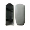 Best Synthetic Leather Center Console Lid Cover Gray For 2012-2015 Honda Civic