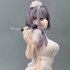 Available Now 17cm Saotome Shino Nurse 1/7 Japanese Animation Girl POLYVINYL CHLORIDE Action Figure Plaything Shino Saotome Statue Adult Collector