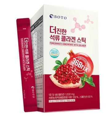 BOTO Tiefgranatapfel Kollagen Stick 450g