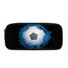 Formulation of World Cup football printed pencil bag with horizontal zipper and large-capacity stationery bag