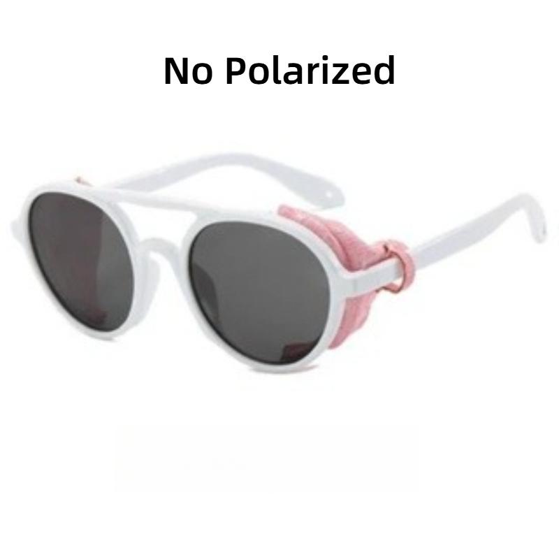 

Luxury Eyeglasses Punk Style Round Frame Polarized Sunglasses for Men and Women Fashion Eyewear High-end UV400 Retro Sun Glasses