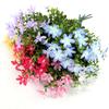 Multicolor Simulation Flower Silk Petals Faux Flower  Desktop Ornament