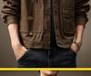 Men's High-End American Retro Heavyweight Hunting Jacket – Autumn/Winter Workwear: Loose, Tough, and Handsome.