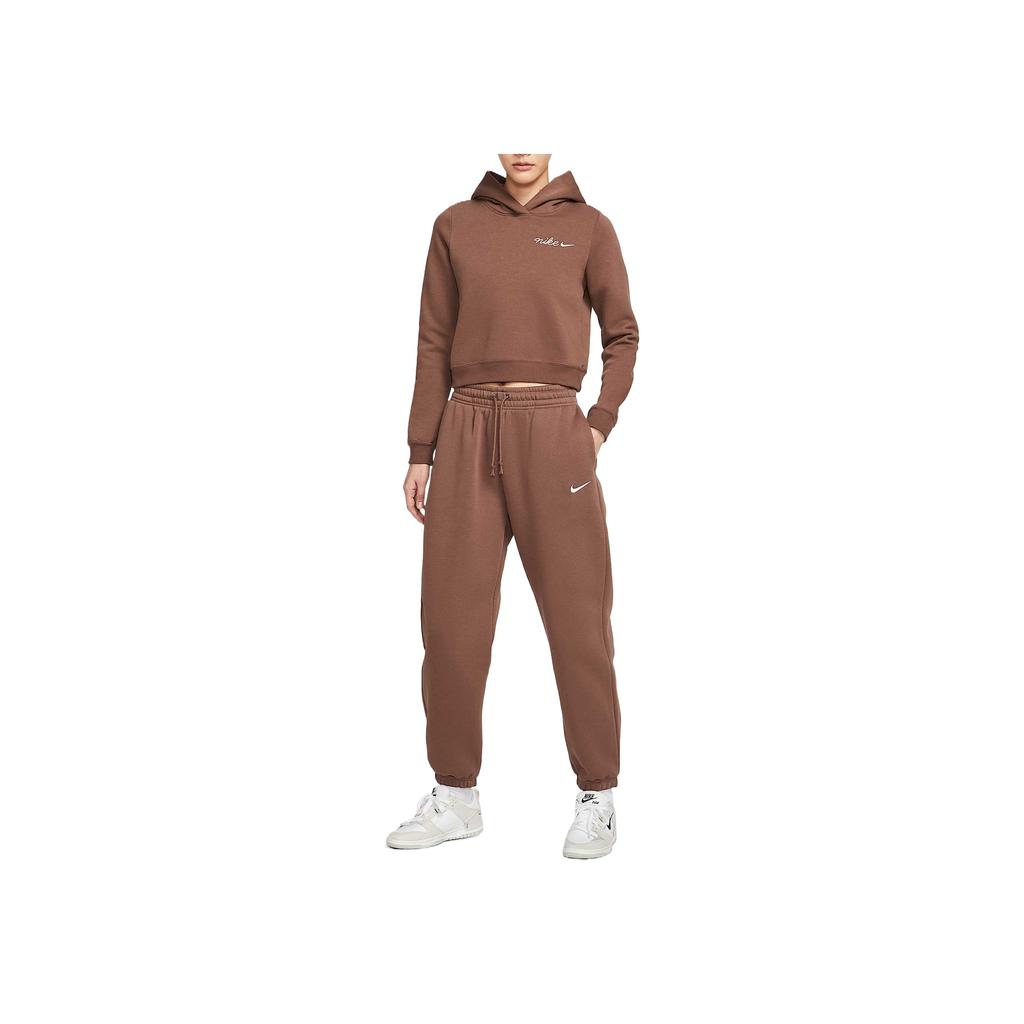 Nike Sportbekleidung Phoenix Fleece Schlicht Bequem Stilvoll Locker Gestrickte Sweatpants Damen Unterteile FZ5997-265