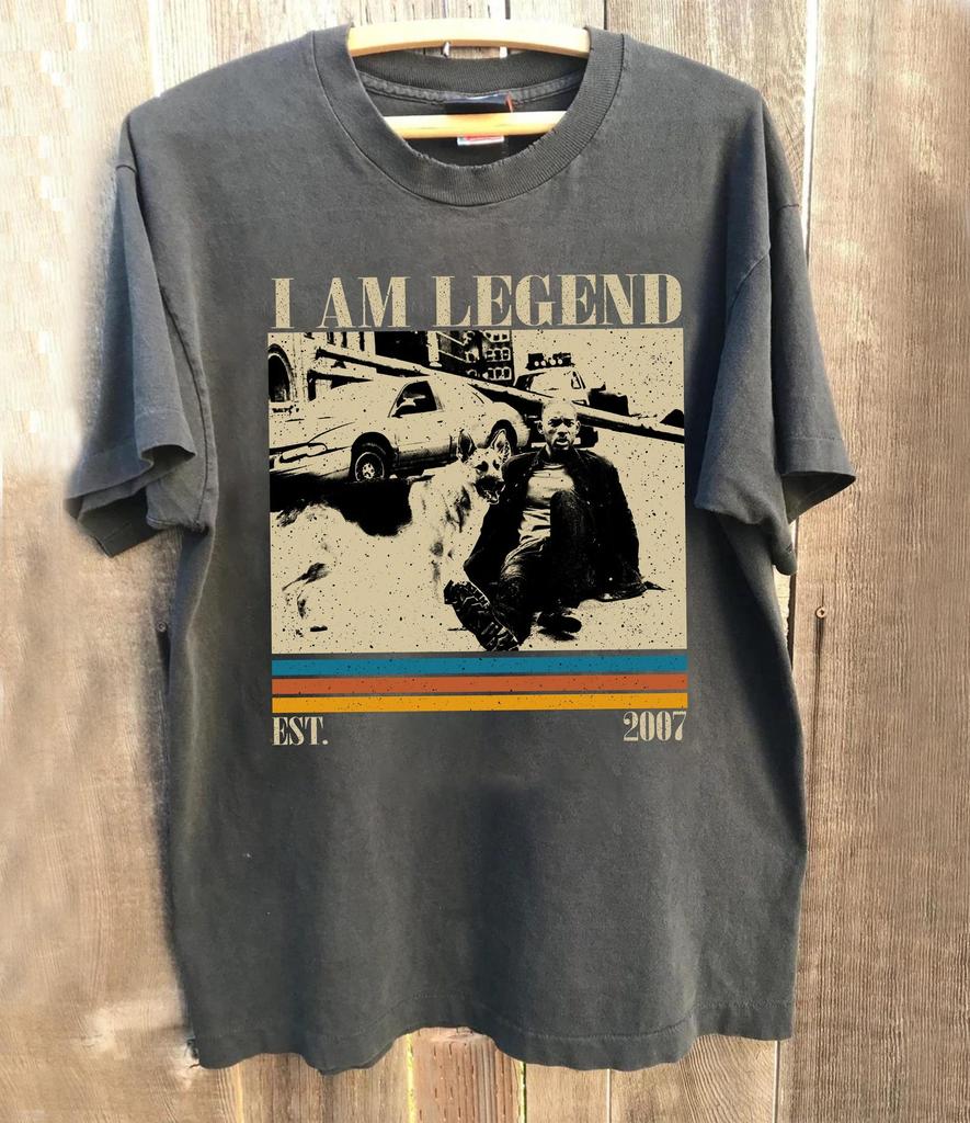 I Am Legend Movie T-Shirt and kids tshirt, Retro Film Shirt and kids tshirt, Comfort Colors Unisex T-Shirt and kids tshirt