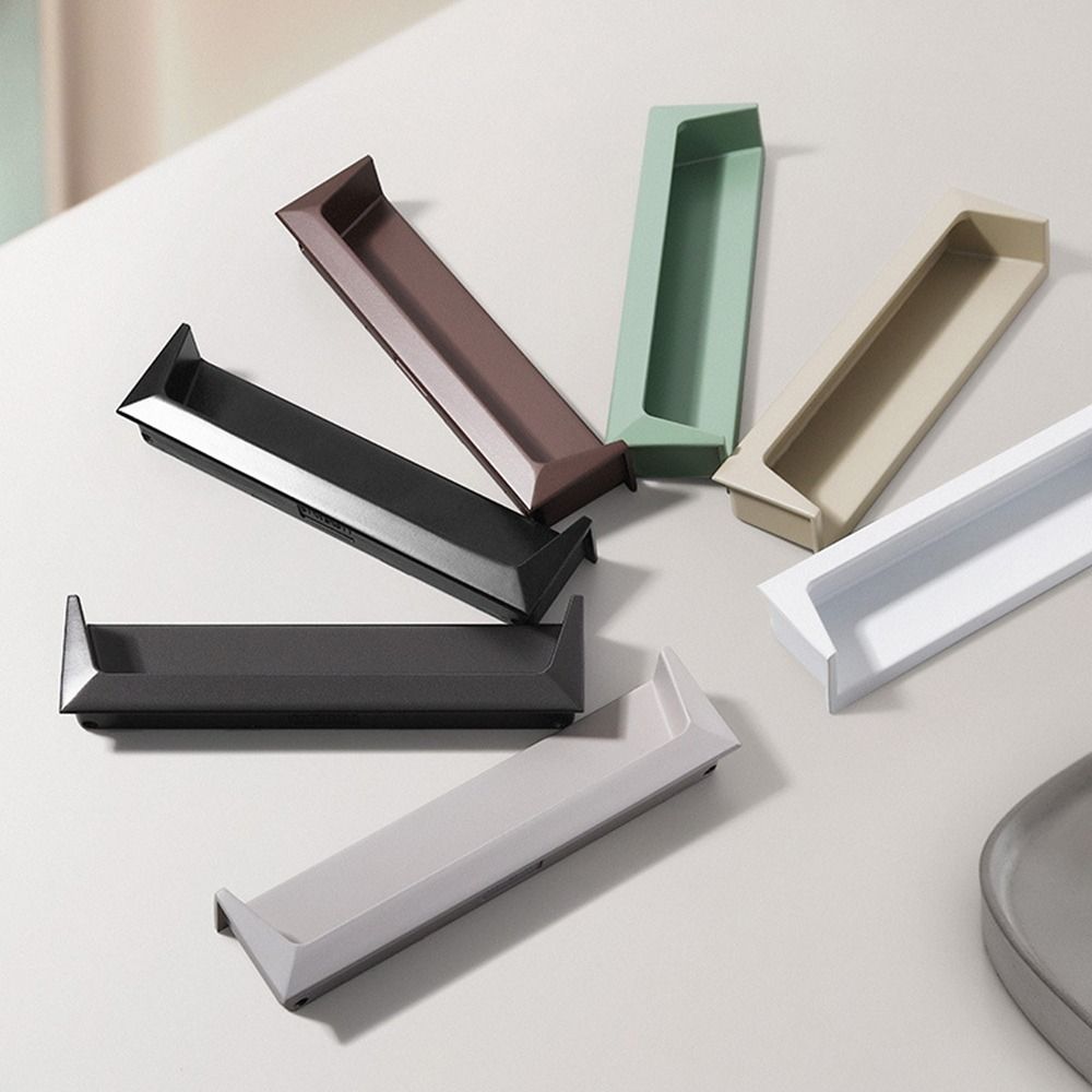 Stainless Steel Cabinet Handle Modern Sliding Door Handle Accessories Furniture Handle Home Decor