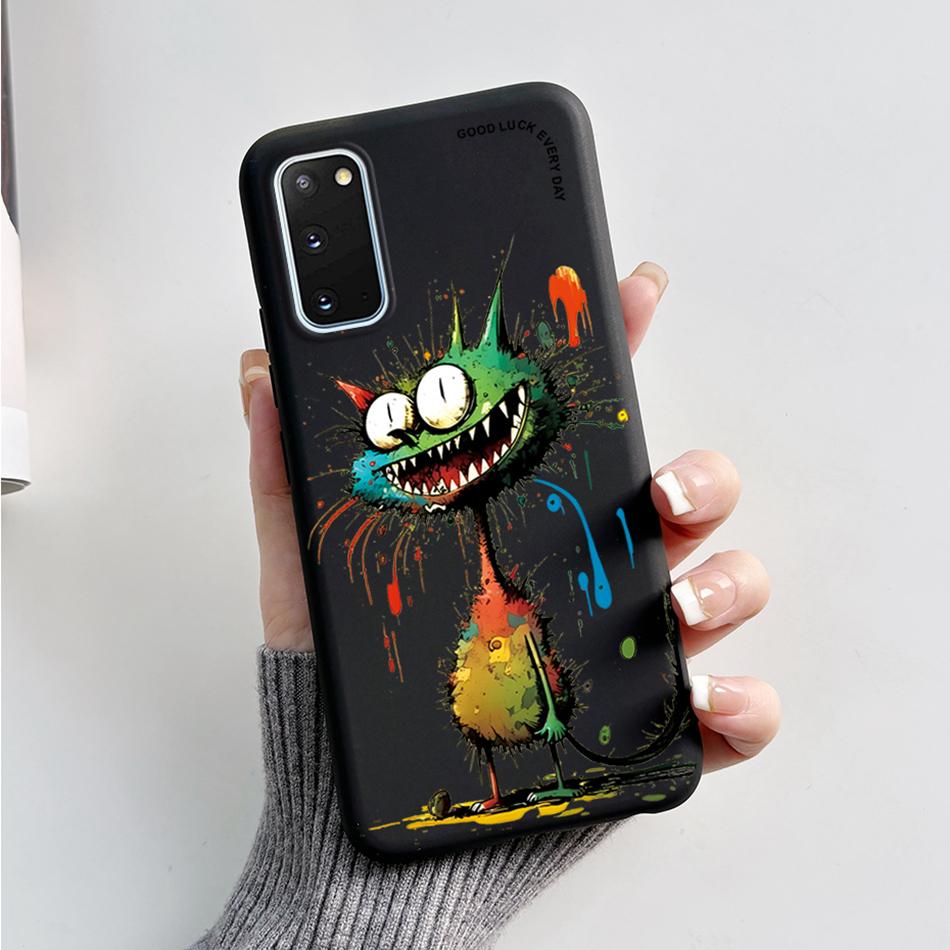 For Samsung Galaxy S20 Case S20 Ultra Soft Silicon Back Cover Astronaut Phone Case For Samsung S20 FE Case S20 Plus S 20 Capa