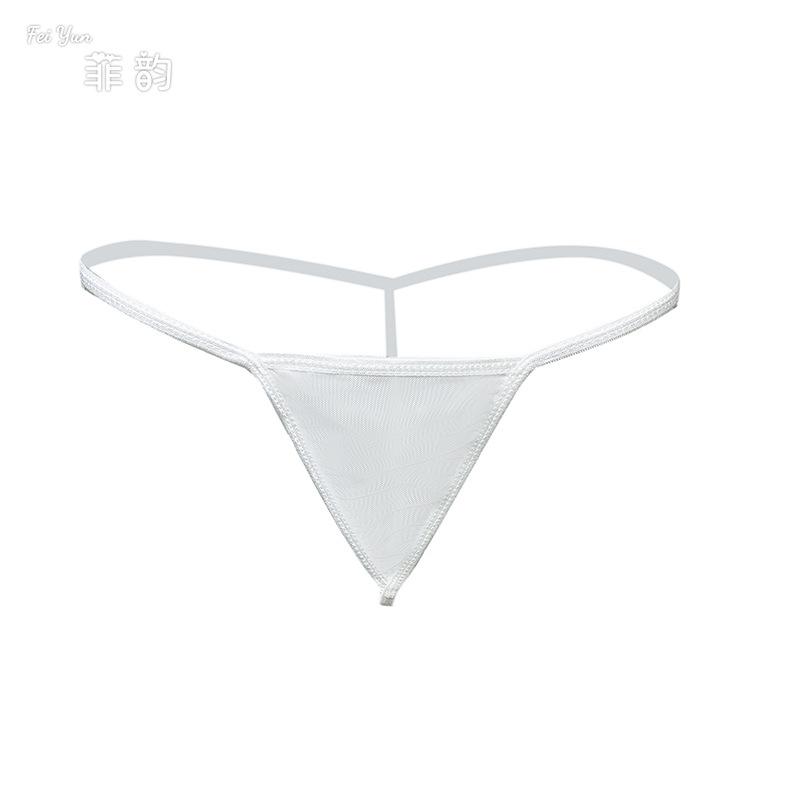 Reggiseno a fascia in pizzo sexy da donna, mutandine in rete con pizzo cucito, ciondolo a farfalla, quattro pezzi, completo sexy diviso