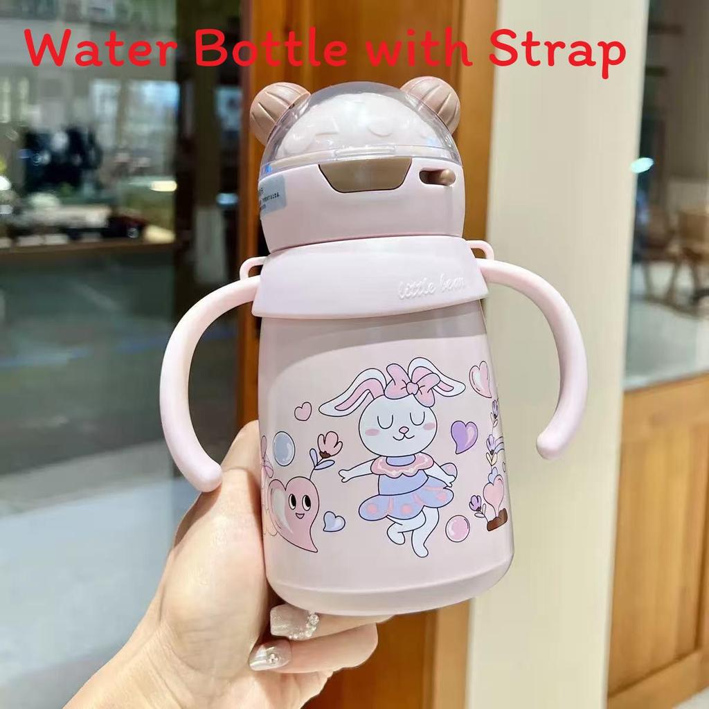 Childrens Insulated Sippy Cup With Straw And Handle For Kids And Babies