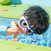 High-definition Children Swimming Goggles for Boys and Girls Anti-fog Swimming Goggles Large Frame Glasses Comfortable Silicone