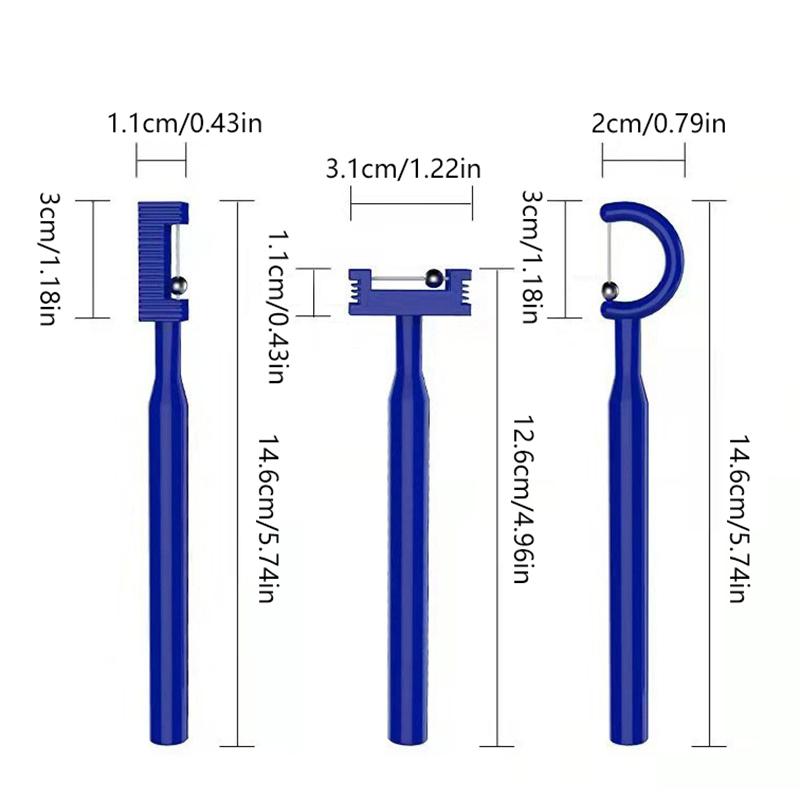 3Pcs Mouth Tongue Training Tool Children Mouth Muscle Training Tool Useful Retroflection Tongue Tip Exercise Oral Exercise
