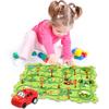 Montessori Toys DIY Assembling Electric Trolley Rail Car Building Toys Early Education Hand Eye Coordination for Kids Children
