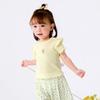 2025 Trendy Baby & Toddler Girl Short-Sleeve T-Shirt - Sweet, Fashionable Spring/Summer Wear