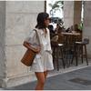 2025 Spring/Summer Striped Shirt & Shorts Set: Fashionable, Comfortable, Casual, Retro, Versatile