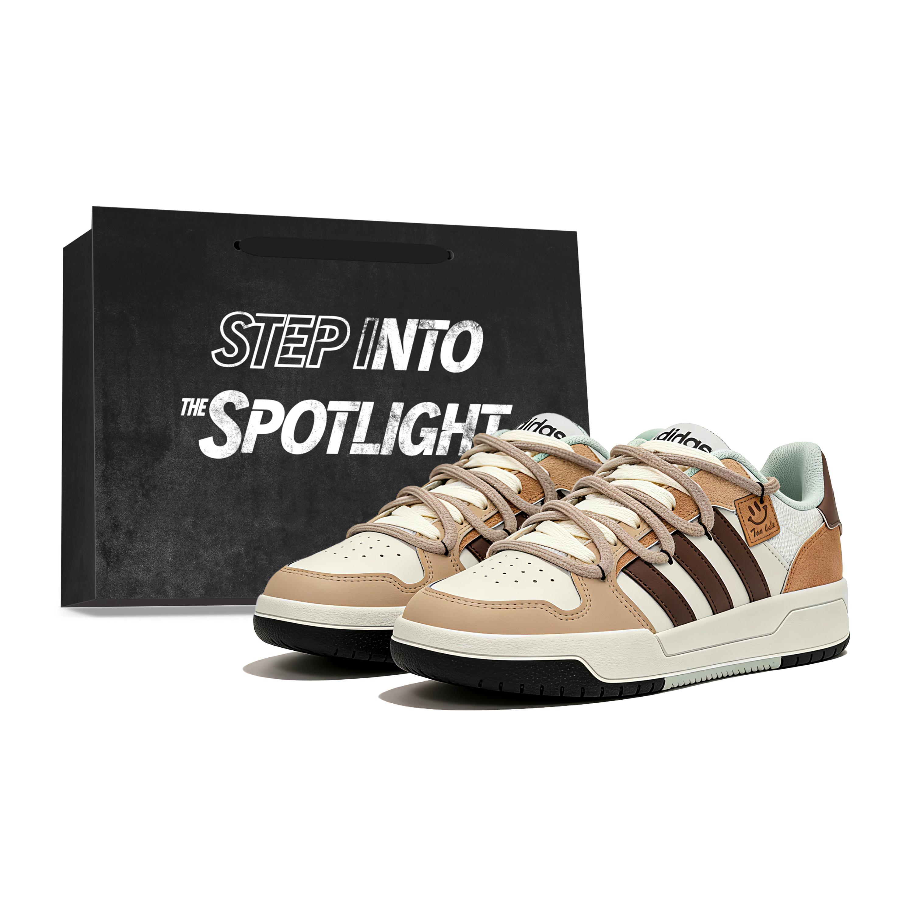 Adidas Neo Entrap Skateboard Shoes Unisex Low top Brown JI2546(Team1261-) 37⅓