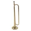 Brass Trumpet Bb Flat Bugle with Mouthpiece Orchestra Music Instrument Gold Lacquer Finish for