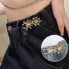 1/3Pcs Waist Buckle Removable Design Adjustable Buttons Removable Slot Buckles Pants Waistline Adjuster