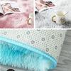 Plush Carpet    Ultra Soft Modern Area Rugs Square Shaggy Rug Home Room Plush Carpet Decor Floor Mat