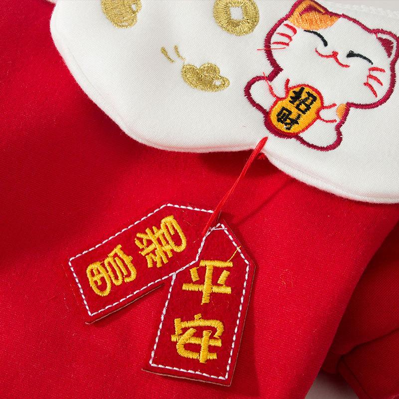 Teplé oblečky pro domácí mazlíčky Roztomilý potisk Kabát Malý Střední Pes Kočka Mikina Bunda Teddy Francouzský buldoček Čivava Zimní oblečení