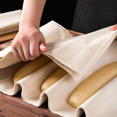 Lin Tissu Fermenté pour Pâte Moule à Pâte Couche pour Pâte Pâtisserie Levain Tissu de Fermentation Cuisson Pain Français Outils de Cuisine