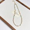 Exquisite Colorful Beaded Freshwater Pearl Necklace: Versatile High-End Fashion Jewelry for Women