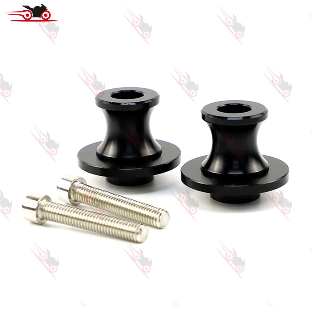 New Motorcycle CNC Swingarm Spools Slider Rear Swing Arm Cover Stand Screws Paddock Fit For YAMAHA YZF R3 YZF-R3 YZFR3 2015-2021