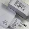 Dual PD 40W Super Fast Charger Head EU/US Standard Smartphone Adapter