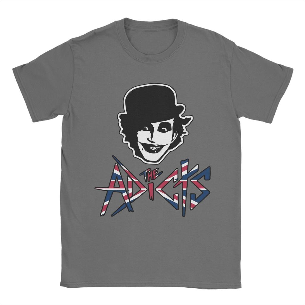 Neuheit The Adicts Flagge UK All The Young Droogs T-Shirts für Herren Baumwoll-T-Shirts Kurzarm-T-Shirt Geschenkidee Oberteile