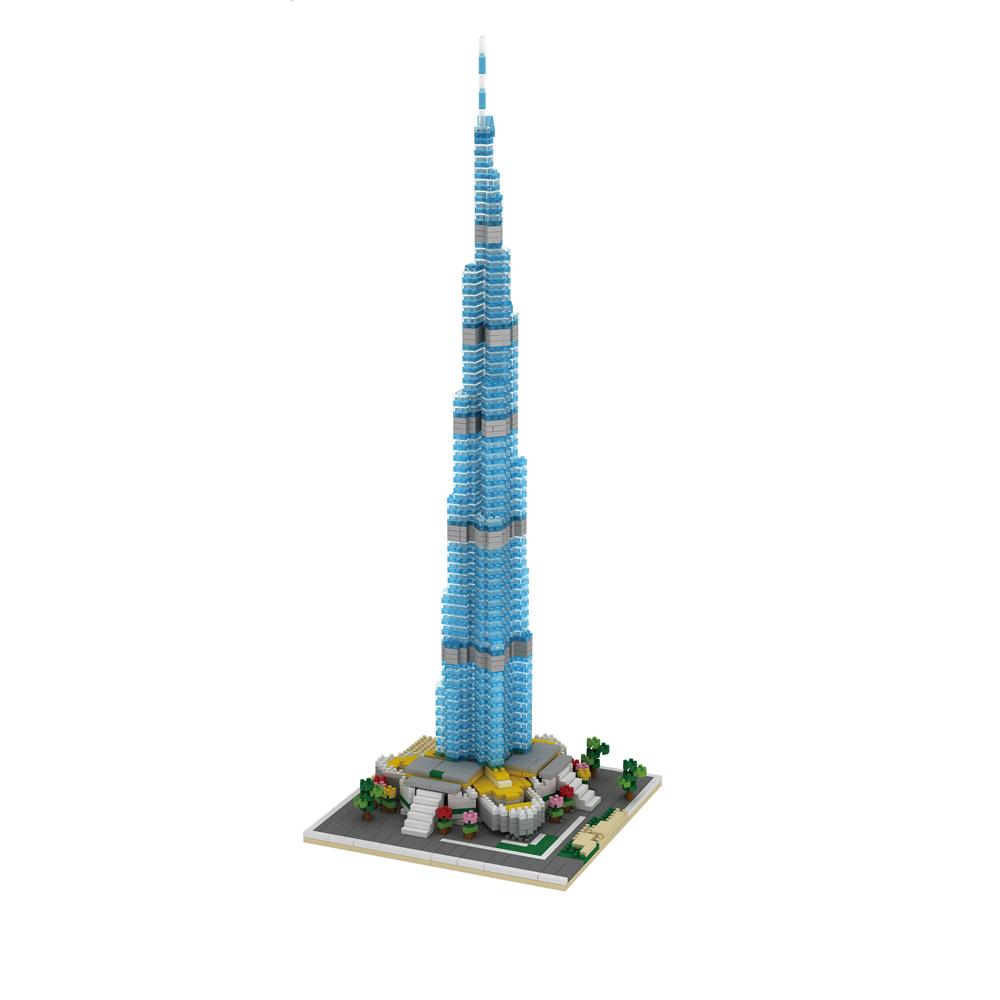 Linyi Toy High-Quality Dubai High-Quality Skyline High-Quality Building High-Quality Block High-Quality Models High-Quality Decorations High-Quality Party