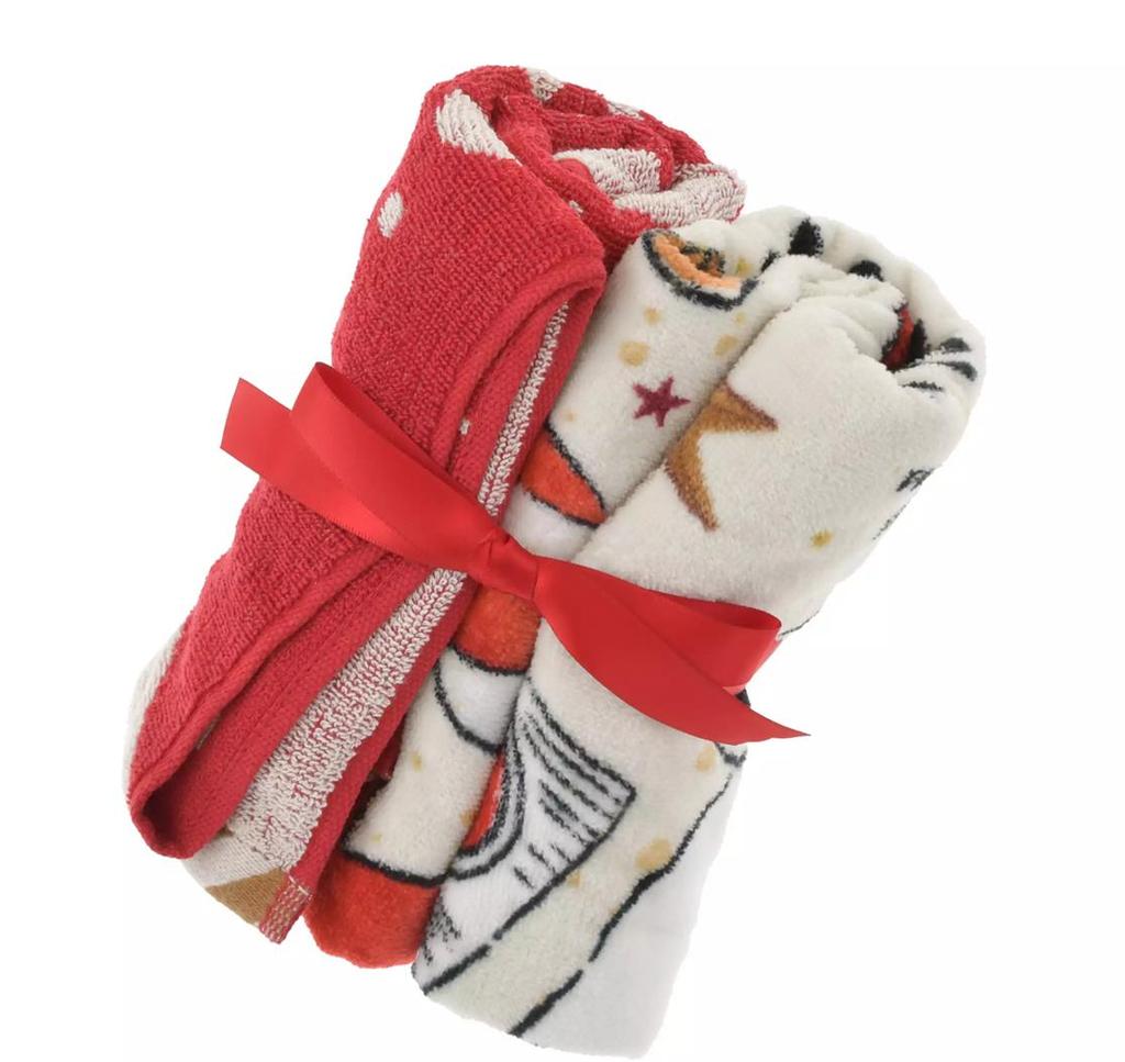 Disney Baymax & Mochi Face Towel Set ( Holiday Gift ) Japan NEW Disney Store