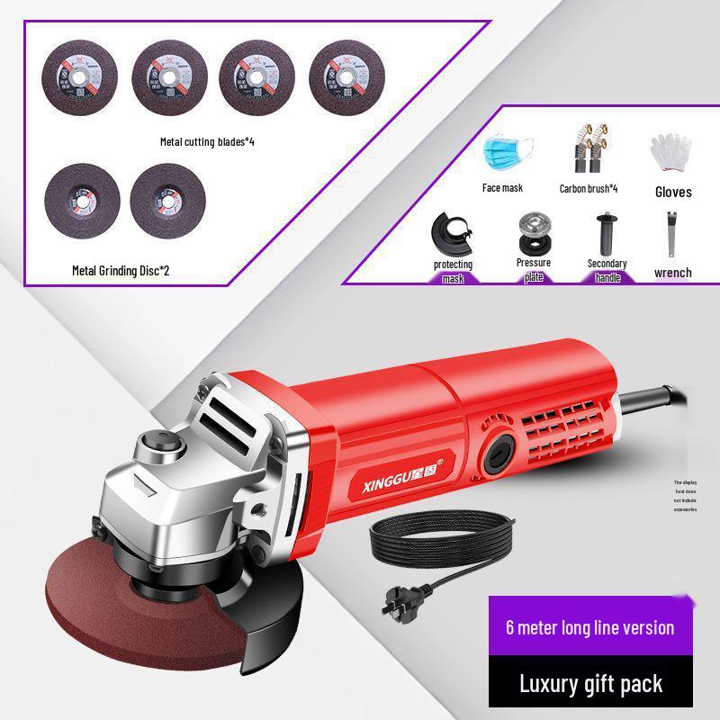 Multifunctional Electric Angle Grinder and Polisher for Home Use