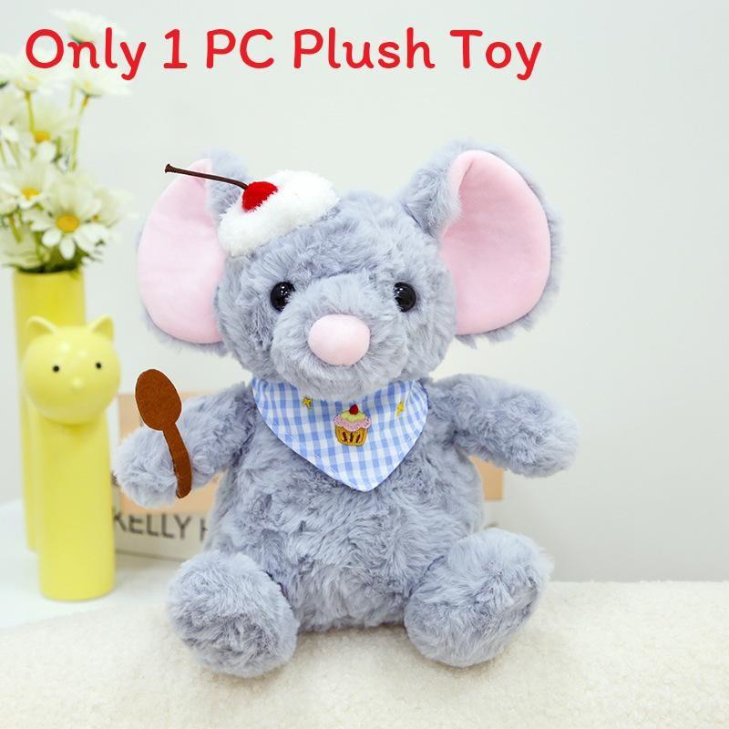 Chef Mouse Plush Toy Cartoon Animal Doll Children Room Decoration Festival Gift